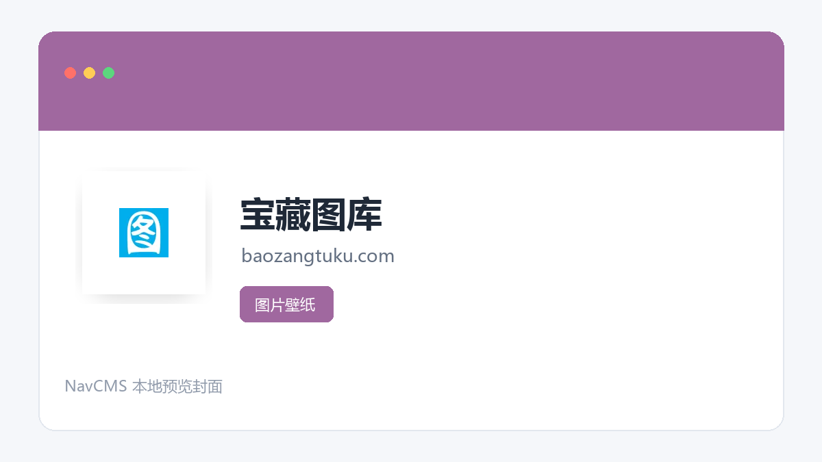 宝藏图库 官方网站页面预览图