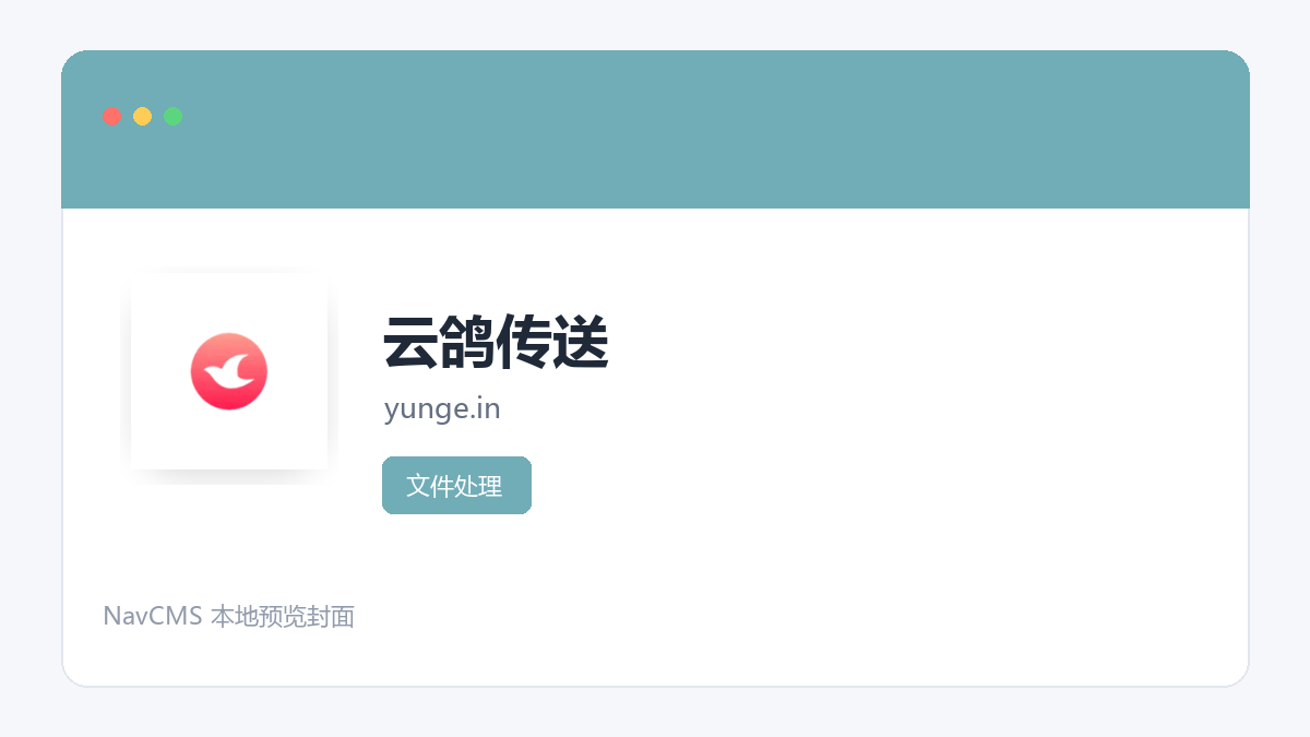 云鸽传送 官方网站页面预览图