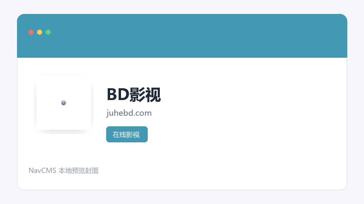 BD影视 官方网站页面预览图